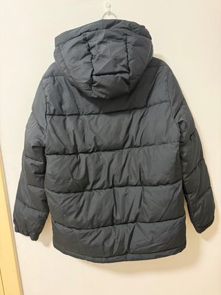 Chaqueta Hollister acolchada mujer negra