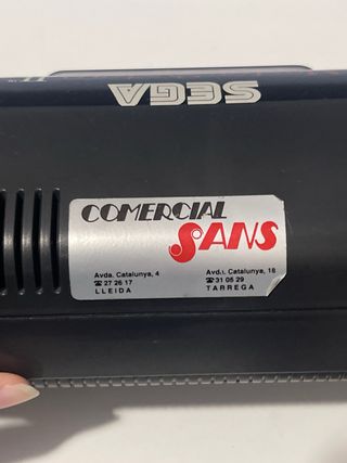 Consola Sega Máster System II con mando