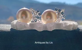 Pendientes Vintage Perla.