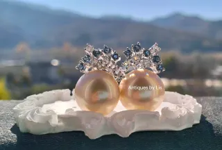 Pendientes Vintage Perla.