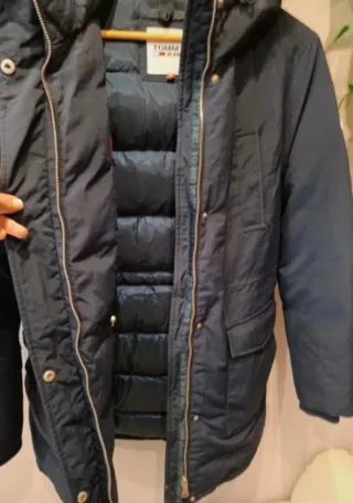 Parka Tommy Hilfiger Azul Talla M