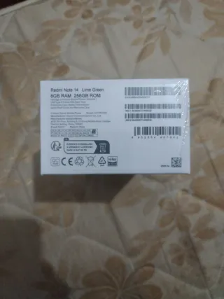 Xiaomi Redmi Note 14 256GB Nero