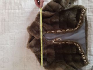 Bolero pelliccia marrone