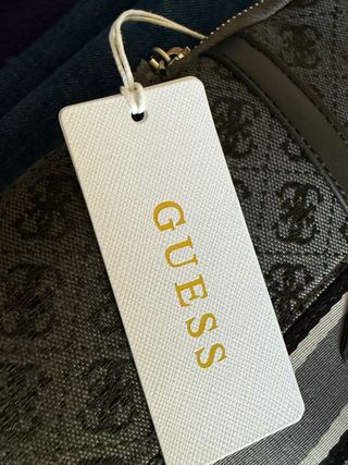 Bandolera Guess Original Negra/Gris