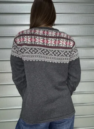 Woolrich Pullover Tirolese Donna Vintage