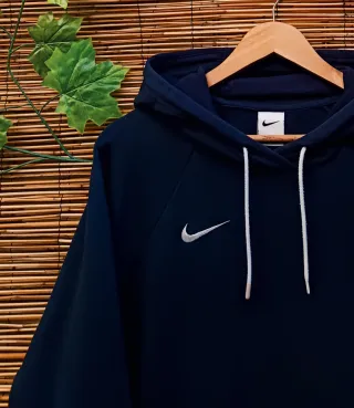 Felpa Nike Donna Blu Marino Taglia L