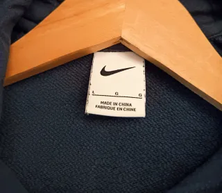 Felpa Nike Donna Blu Marino Taglia L