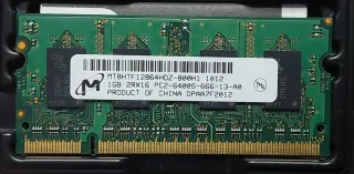 Memoria RAM Samsung 1GB Portátil