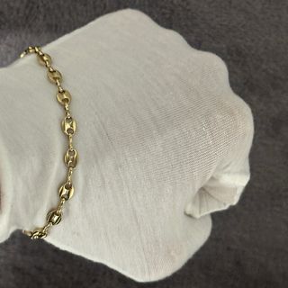 Bracciale Uomo Oro Laminato Ancora