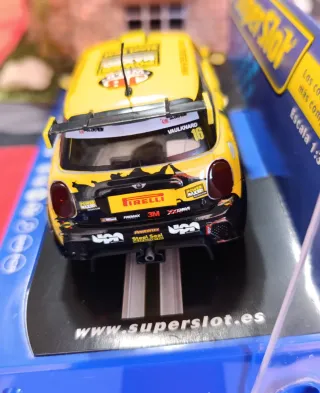 Coche SuperSlot (Scalextric) Mini Cooper F56.