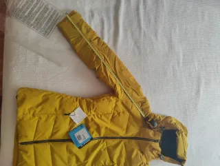 Chaqueta de esquí Salomon mujer amarilla S