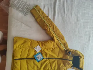 Chaqueta de esquí Salomon mujer amarilla S