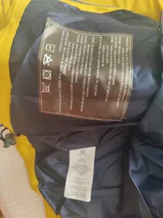 Chaqueta de esquí Salomon mujer amarilla S