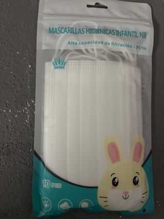 Mascarillas Higiénicas Infantiles (10 uds)