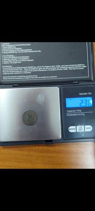 Moneda 2 Maravedís Fernando VII 1833