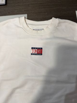 Sudadera Tommy Hilfiger Blanca