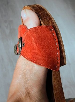 Palas de ante color caldera. 37.