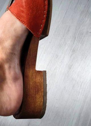 Palas de ante color caldera. 37.