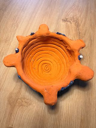 Tortuga cerámica artesanal Tonalá