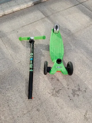 Patinete Micro Maxi 3 Ruedas Verde