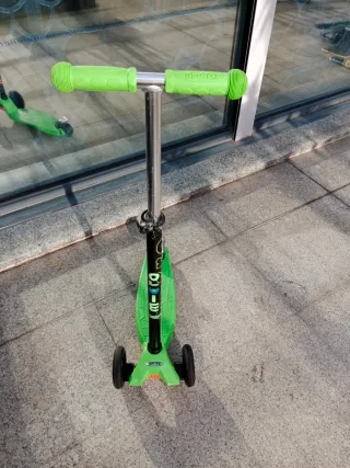 Patinete Micro Maxi 3 Ruedas Verde