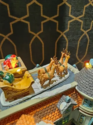 Lemax Twas The Night Before Casa Natale