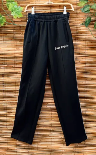 Pantalón Palm Angels Talla S Negro Blanco