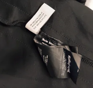 Pantalón Palm Angels Talla S Negro Blanco