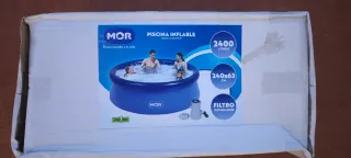 Piscina Hinchable MOR 2400L con Depuradora