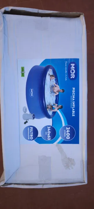 Piscina Hinchable MOR 2400L con Depuradora