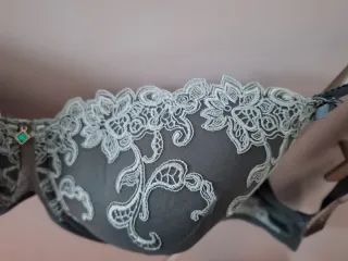 Sujetador talla grande verde