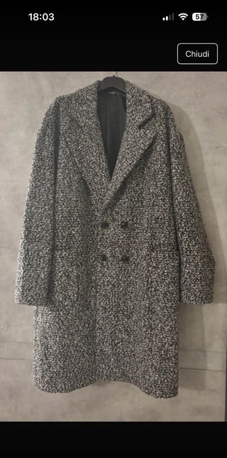 Cappotto ACY Style Uomo Grigio Tg. 52