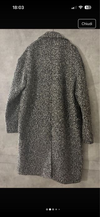 Cappotto ACY Style Uomo Grigio Tg. 52