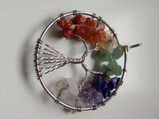 Colgante Árbol de la Vida piedra natural