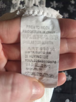 Pantalones blanco pana gordita