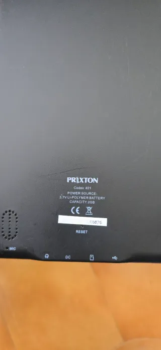 Libro Electrónico Prixton Negro