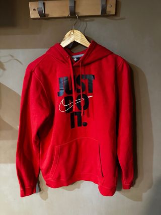 Felpa Nike rossa taglia S