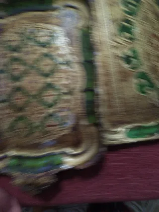 Coppia di Vassoi vintage decorato