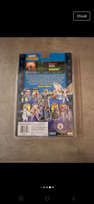 Marvel Legends Cyclops Sentinel Series Toy Biz