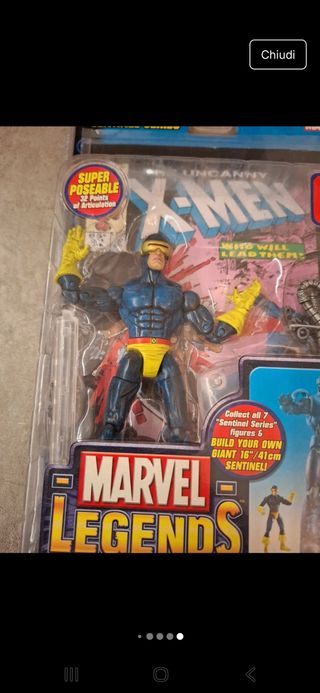 Marvel Legends Cyclops Sentinel Series Toy Biz
