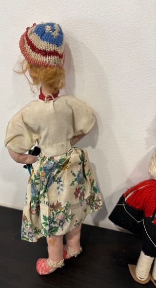 Lotto di 2 Bambole Antiche