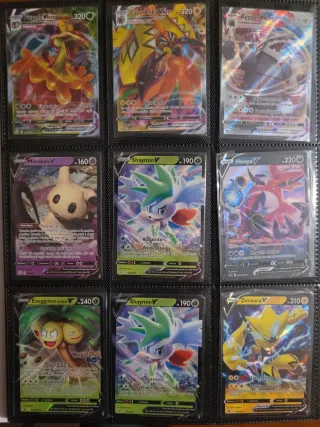 Lote Cartas Pokémon Espada y Escudo (ITA)