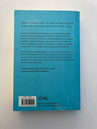 La Leccion De August (Spanish Edition)