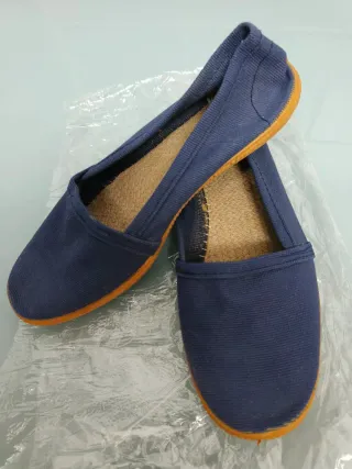 Alpargatas azules
