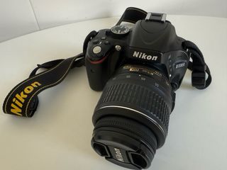 Cámara Nikon D5100 + 2 objetivos 18-55 y 55-200
