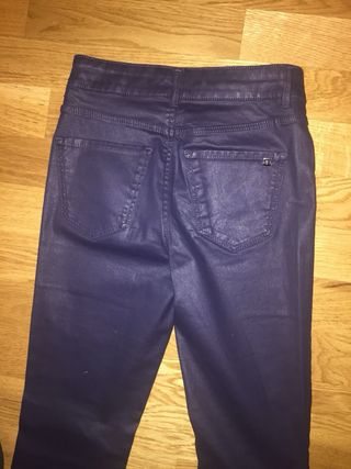 Pantalones Massimo Dutti Azul Talla XS