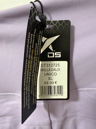 Mallas Drop Shot Dalia Morado Talla M