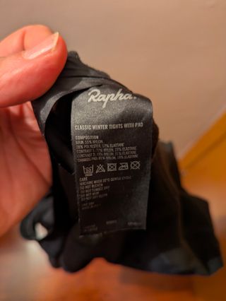 Culote RAPHA CLASSIC WINTER  talla M