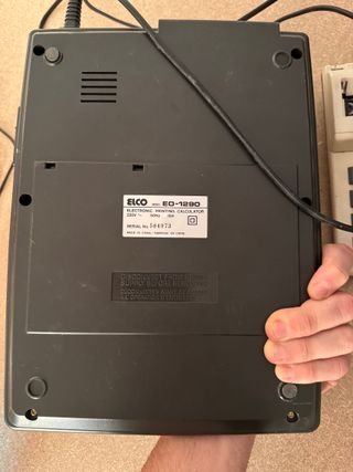 Lote 2 calculadoras con impresora para piezas ELCO