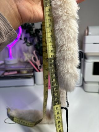 Choker Blumarine ecopelliccia beige